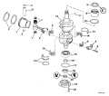 1995 48 - J48ESLEOS Crankshaft & Piston parts diagram
