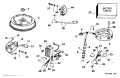 1995 9.90 - J10FRELEOC Ignition Electric Start parts diagram