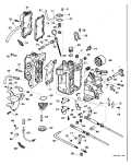 1995 9.90 - J10FRLEO Cylinder & Crankcase parts diagram