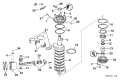 1998 225 - J225TXECS Crankshaft & Piston parts diagram