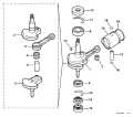 1998 3 - J3ROECS Piston & Crankshaft parts diagram