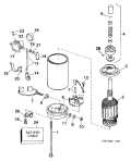 1998 30 - J30TEECS Electric Starter & Solenoid parts diagram