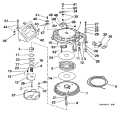 1998 50 - BJ50TLECR Rewind Starter parts diagram