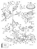 1998 50 - BJ50TLECR Ignition System 40-50 Electric Start parts diagram