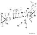 1998 50 - J50ESLECC Primer System Electric Start parts diagram