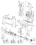 1998 5 - BJ5FRBECC Gearcase parts diagram