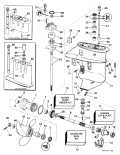 1998 9.90 - BJ10FDLECM Gearcase parts diagram
