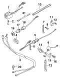 2003 15 - J15R4STC Electrical parts diagram