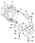 2003 115 - J115PL4STS Throttle Body parts diagram