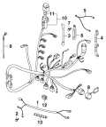 2003 40 - J40PL4STC Electrical Harness parts diagram