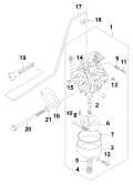 2003 5 - J5RL4STS Carburetor parts diagram