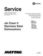 Maytag / Jenn-Air. Jet Clean II Stainless Steel Dishwashers