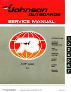 1978 Johnson 2HP outboards Service Manual
