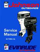 1994 Johnson/Evinrude Outboards 40 thru 55 Service Manual